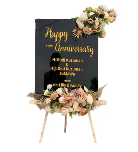 Papan Bunga Akrilik Pangawinan