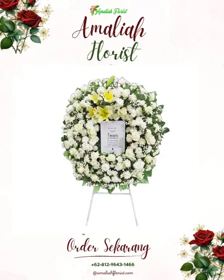 Krans Bunga Duka Pangawinan